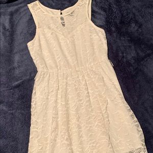 white floral dress (lily rose)